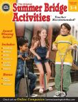 Book Cover Image. Title: Summer Bridge Activities, Grades 3 - 4:  Bridging Grades Third to Fourth, Author: Summer Bridge Activities