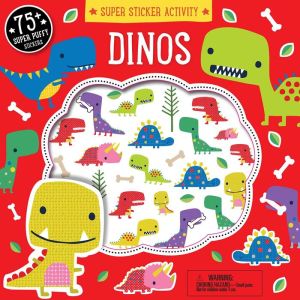 Super Sticker Activity: Dinos