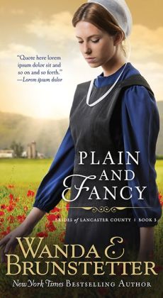 Plain and Fancy (Brides of Lancaster County Series #3)
