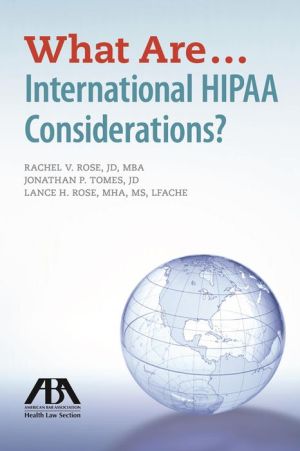What Are...International HIPAA Considerations?