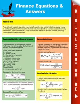 Financial Mathematics Topics