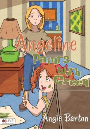 Angeline Paints with Green