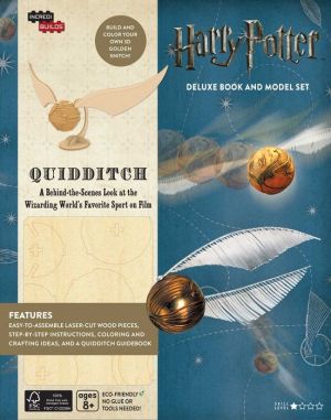 IncrediBuilds: Harry Potter: Quidditch: Deluxe Model and Book Set