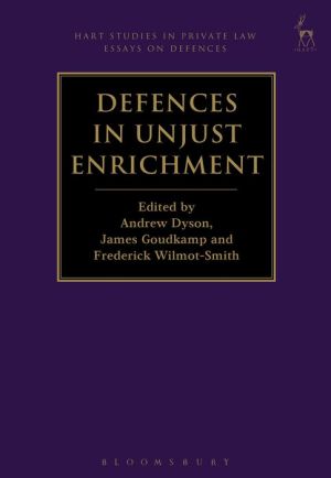 Defences in Unjust Enrichment,