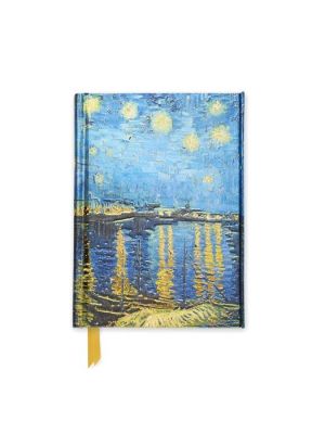 Van Gogh Starry Night over the Rhone (Foiled Pocket Journal)