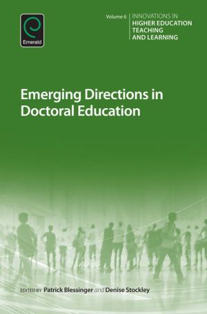 Emerging Directions in Doctoral Education
