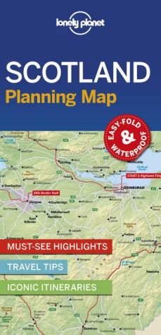 Book Lonely Planet Scotland Planning Map|Other Format