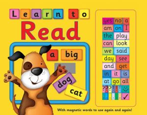 Learn To Read: With Magnetic Words To Use Again And Again!