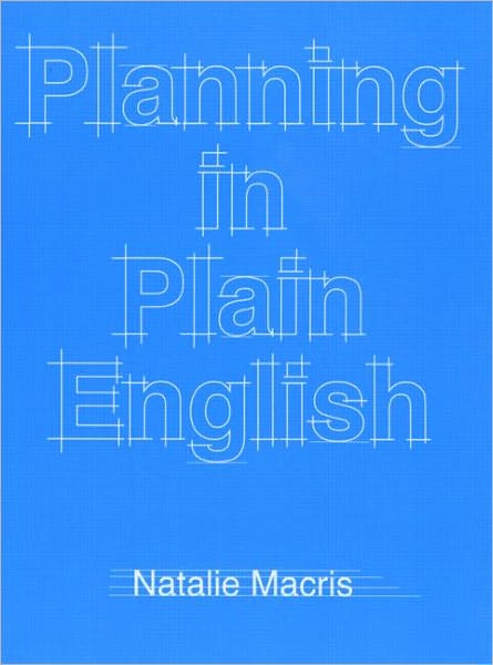 Planning in Plain English