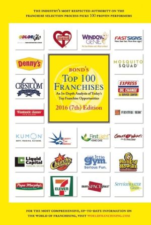 Bond's Top 100 Franchises, 2016