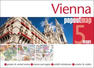 Vienna PopOut Map: Handy, pocket-size, pop-up map for Vienna