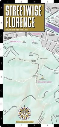 Streetwise Florence Map - Laminated City Center Street Map of Florence, Italy - Folding Pocket Size Travel Map with Train / Edition 2013