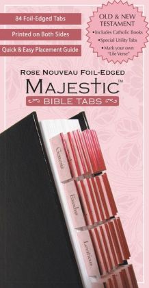 Majestic Rose Nouveau Bible Tabs Ellie Claire
