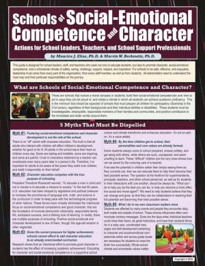 Schools of Social-Emotional Competence and Character: Actions for School Leaders, Teachers, and Support Staff
