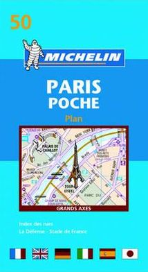 Michelin Paris Plan Pocket Map