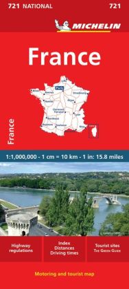 Michelin France Map 721