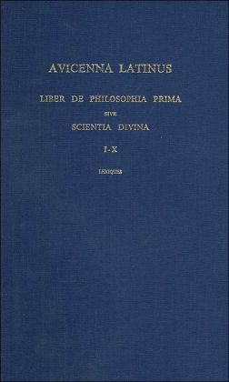 Liber De Philosophia Prima sive Scientia Divina, Lexiques