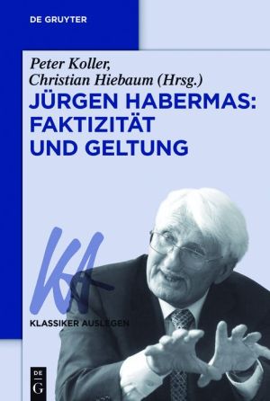 Jurgen Habermas: Faktizitat Und Geltung