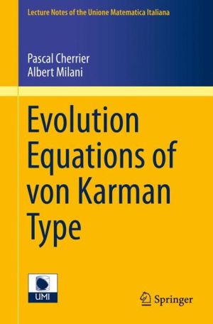 Evolution Equations of von Karman Type
