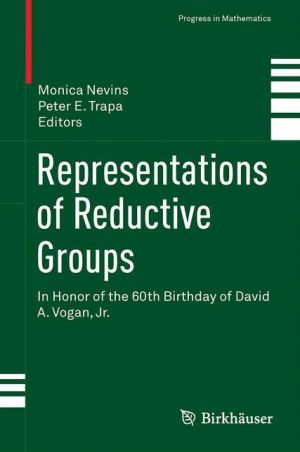 Representations of Reductive Groups: In Honor of the 60th Birthday of David A. Vogan, Jr.