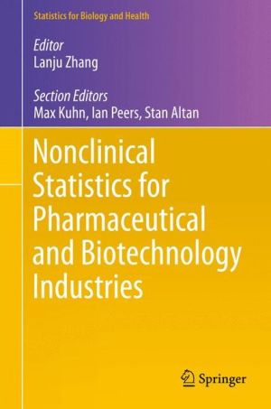 Nonclinical Statistics for Pharmaceutical and Biotechnology Industries