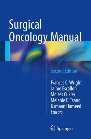 Surgical Oncology Manual