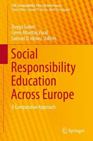 Social Responsibility Education Across Europe: A Comparative Approach