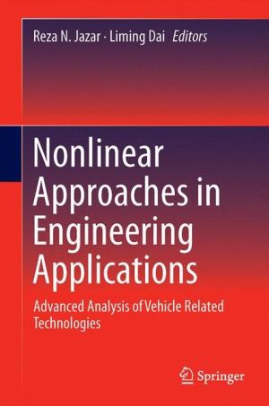 Nonlinear Approaches in Engineering Applications: Advanced Analysis of Vehicle Related Technologies