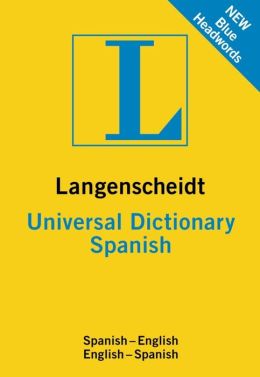 Langenscheidt Universal Dictionary Spanish
