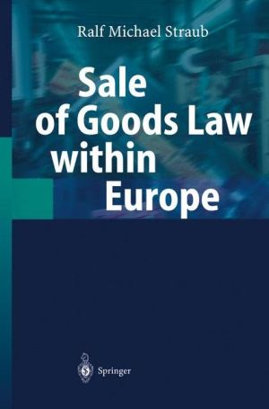 Sale of Goods Law within Europe