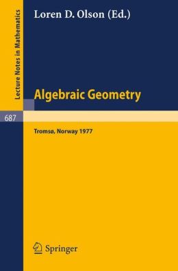 Algebraic Geometry L. D. Olson