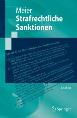 Strafrechtliche Sanktionen