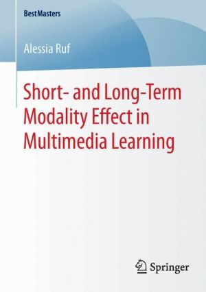 Short- and Long-Term Modality Effect in Multimedia Learning