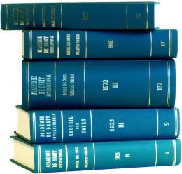 Recueil des Cours, Collected Courses, Tome 310A (Index Tomes/Volumes 301-310)