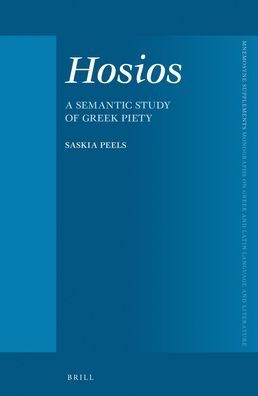 HOSIOS - A Semantic Study of Greek Piety