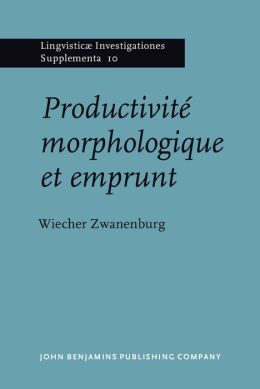 Productivite morphologique et emprunt