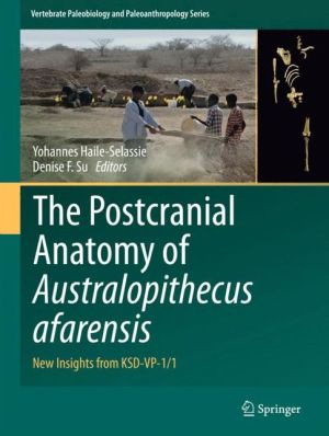 The Postcranial Anatomy of Australopithecus afarensis: New Insights from KSD-VP-1/1