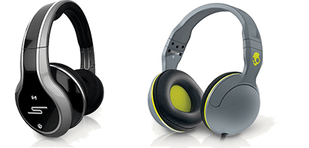 SYNC by 50 Over-Ear Wireless Headphones - Black/Silver; Skullcandy