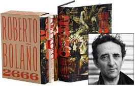 Book Cover Image. Title: 2666, Author: Roberto Bolaño.