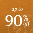 up to 90% off