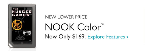 NOOK Color - New Lower Price - Now Only $169 - Explore Features