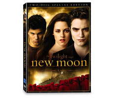 DVD/Video Cover Image. Title: The Twilight Saga: New Moon.