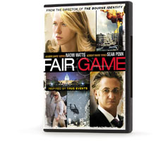 DVD/Video Cover Image. Title: Fair Game.