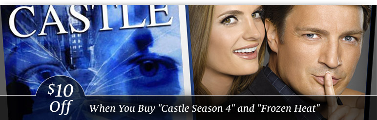 Save $10 When You Buy "Castle Season 4" and "Frozen Heat"