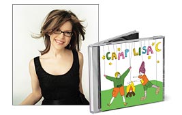 CD Cover Image. Title: Camp Lisa [Barnes & Noble Exclusive], Artist: Lisa Loeb.