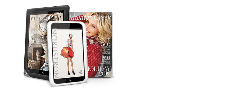 NOOK Catalogs - Pottery Barn, Nordstrom, Coldwater Creek
