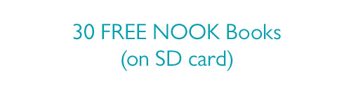 30 FREE NOOK Books (on SD Card)