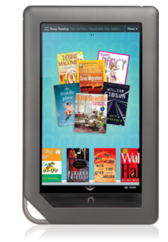 Barnes & Noble unveils color Nook with touchscreen