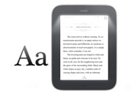 NOOK Simple Touch with GlowLite - Specs - E Ink