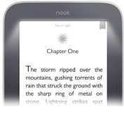 NOOK Simple Touch with GlowLight - Reading Screen